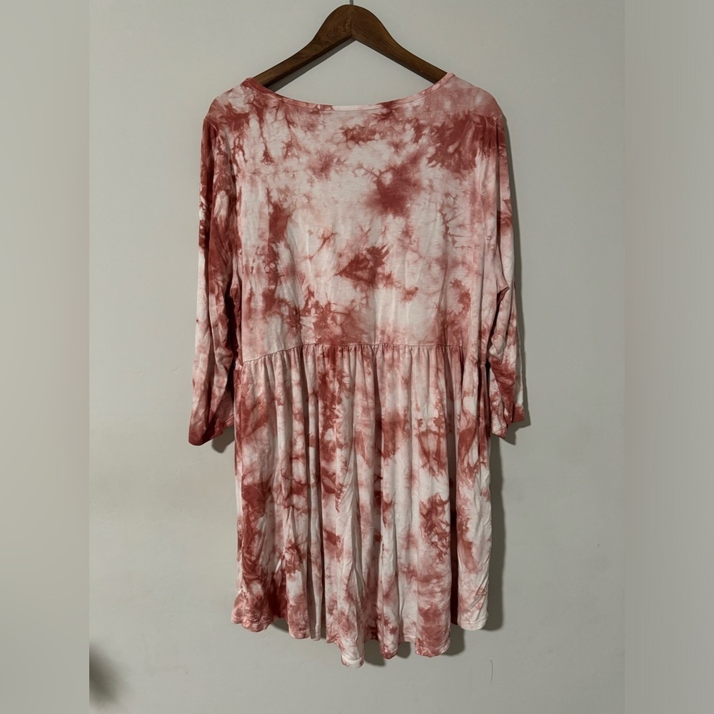 Torrid - Super Soft Scoop Neck long sleeve babydoll tunic top - Picture 10 of 10